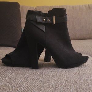 Never worn ankle heel booties